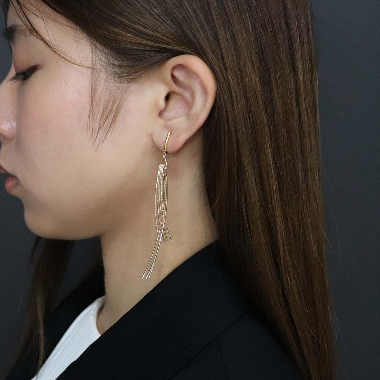 K14GF/SV 光華のしらべ イヤリング|GFE4177GD