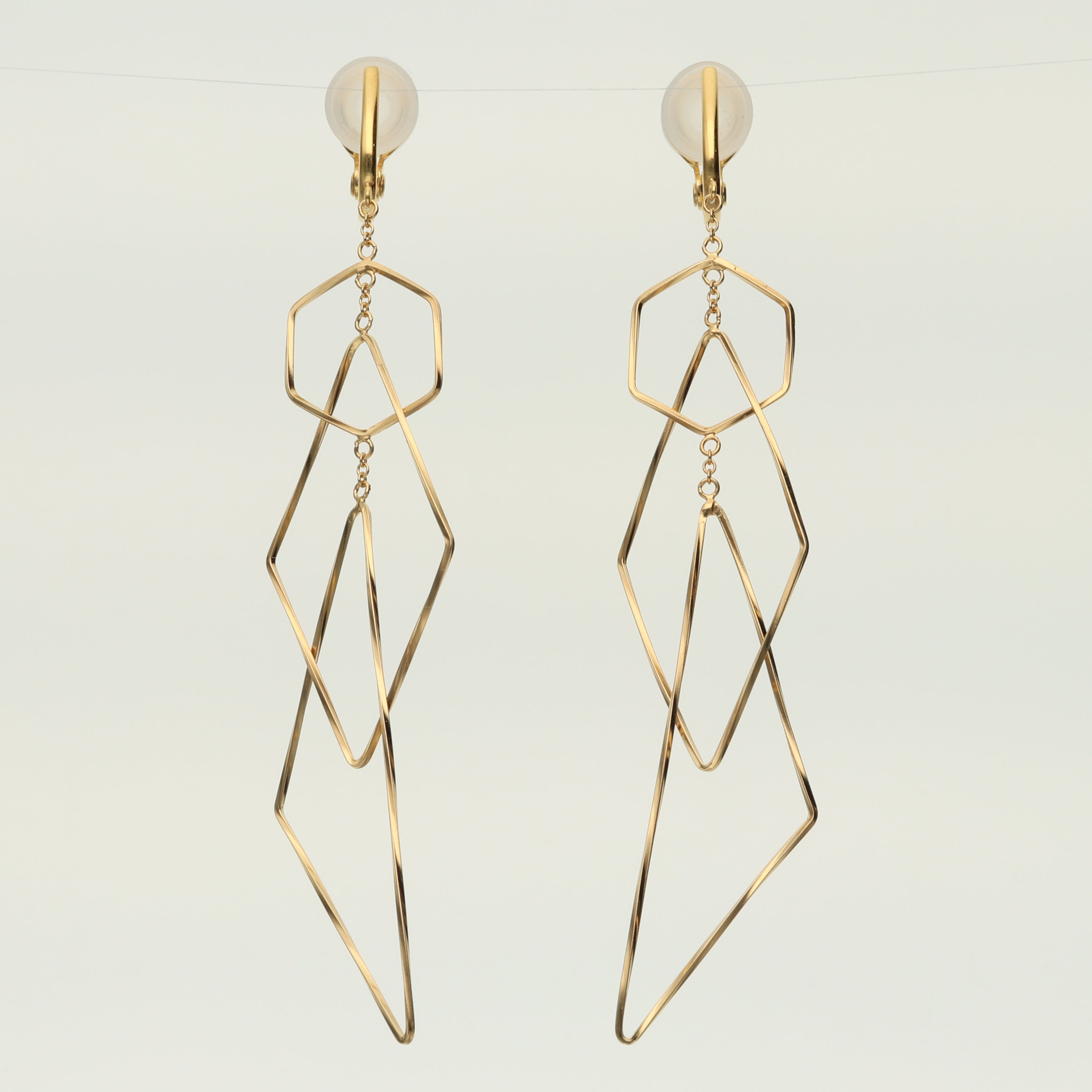 K14GF/SV 陽光の瞬き イヤリング|GFE4178GD