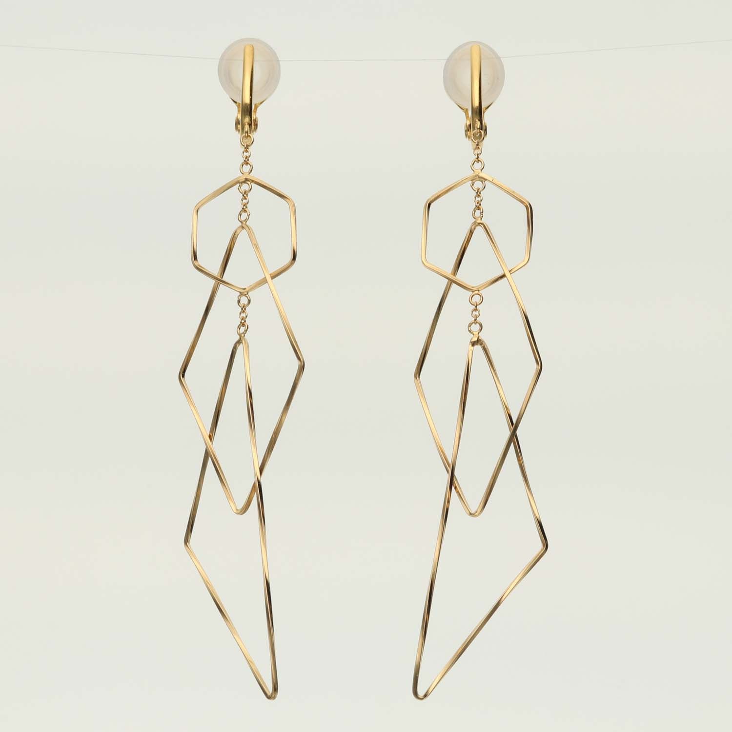 K14GF/SV 陽光の瞬き イヤリング|GFE4178GD