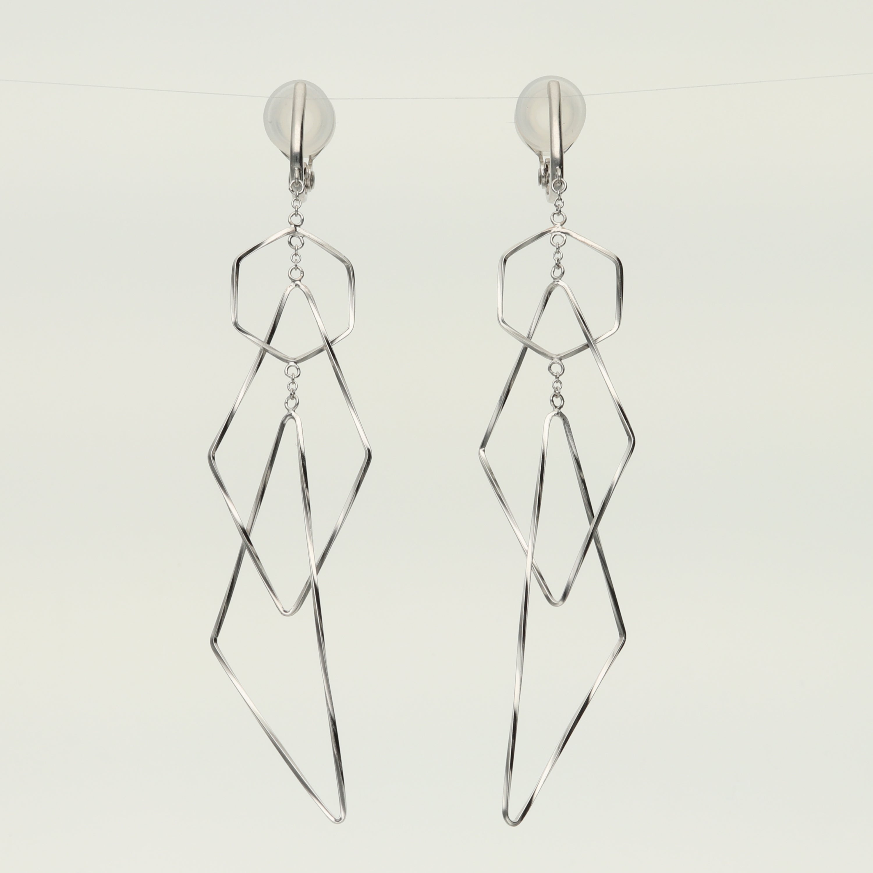 K14GF/SV 陽光の瞬き イヤリング|GFE4178WH