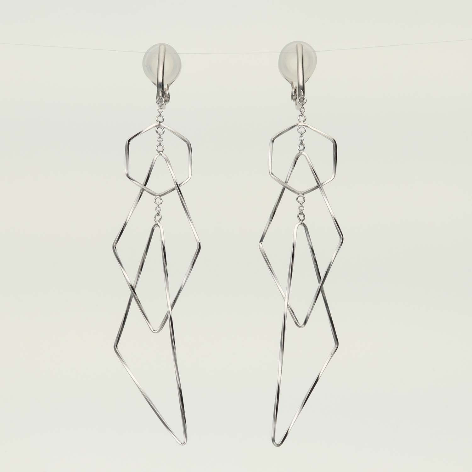 K14GF/SV 陽光の瞬き イヤリング|GFE4178WH