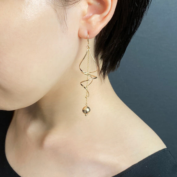 K14GF KLIMTOオマージュ ピアス|GFP1295