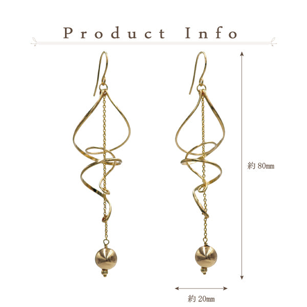 K14GF KLIMTOオマージュ ピアス|GFP1295