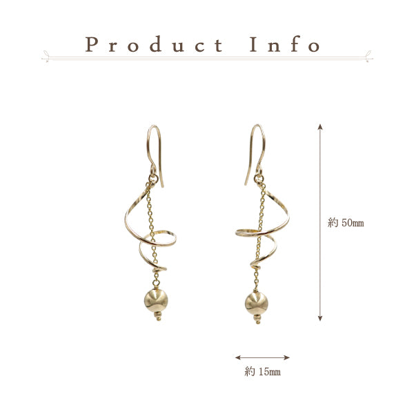 K14GF KLIMTOオマージュ ピアス|GFP1297