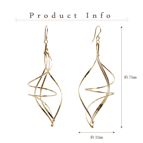 K14GF KLIMTOオマージュ ピアス|GFP1298