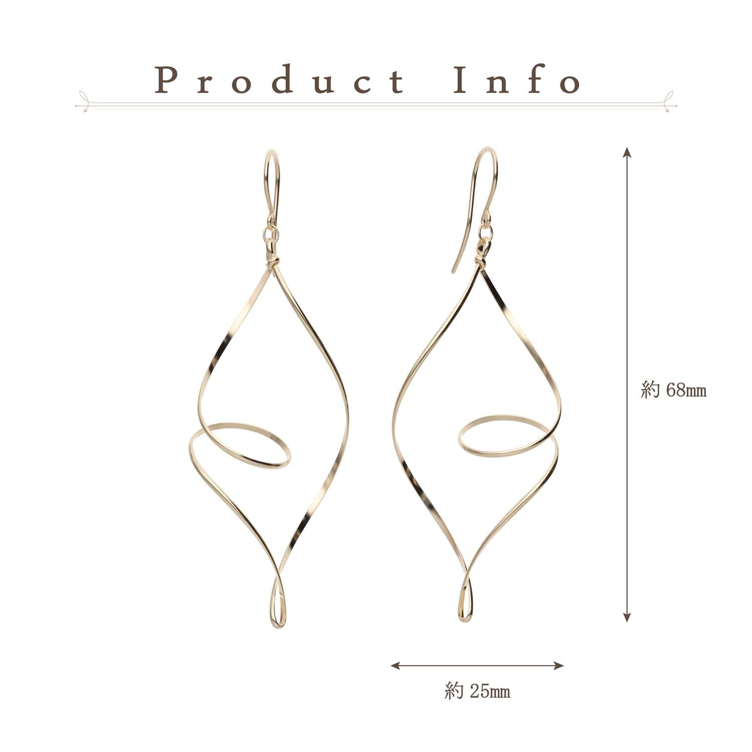 K14GF KLIMTOオマージュ ピアス|GFP1299