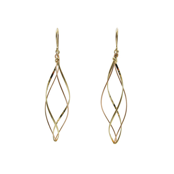 K14GF 緩やかに織り成す ピアス|GFP1301PY