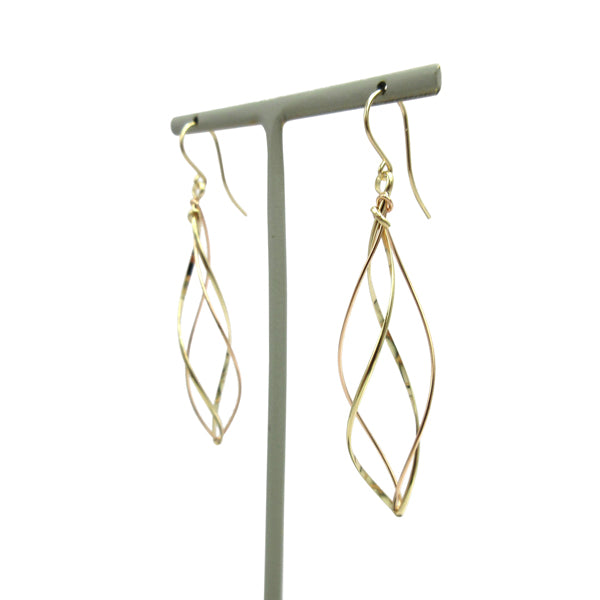 K14GF 緩やかに織り成す ピアス|GFP1301PY