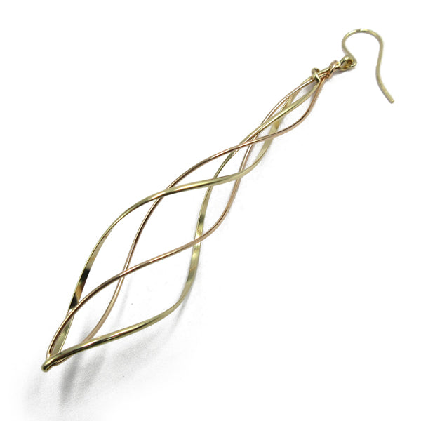 K14GF 緩やかに織り成す ピアス|GFP1303PY