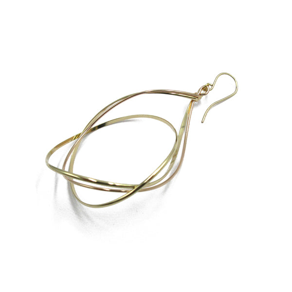 K14GF 美しい弧を描く ピアス|GFP1306PY