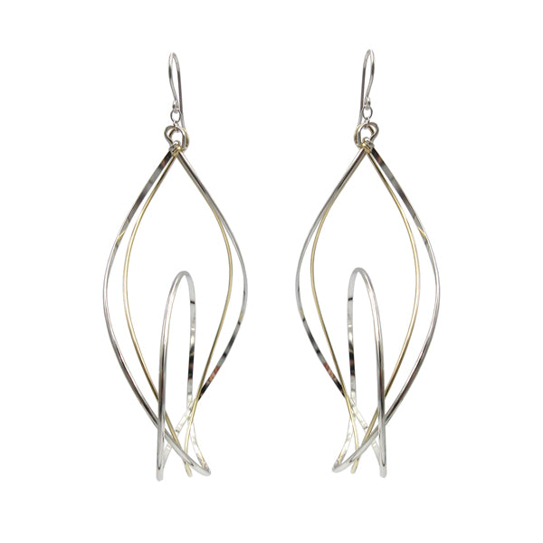 K14GF 美しい弧を描く ピアス|GFP1309WY