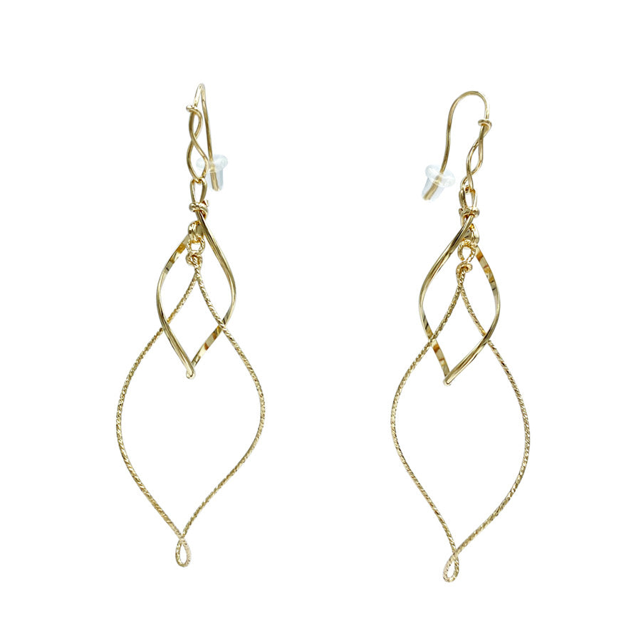 K14GF 弾け流れる煌めき ピアス|GFP1317