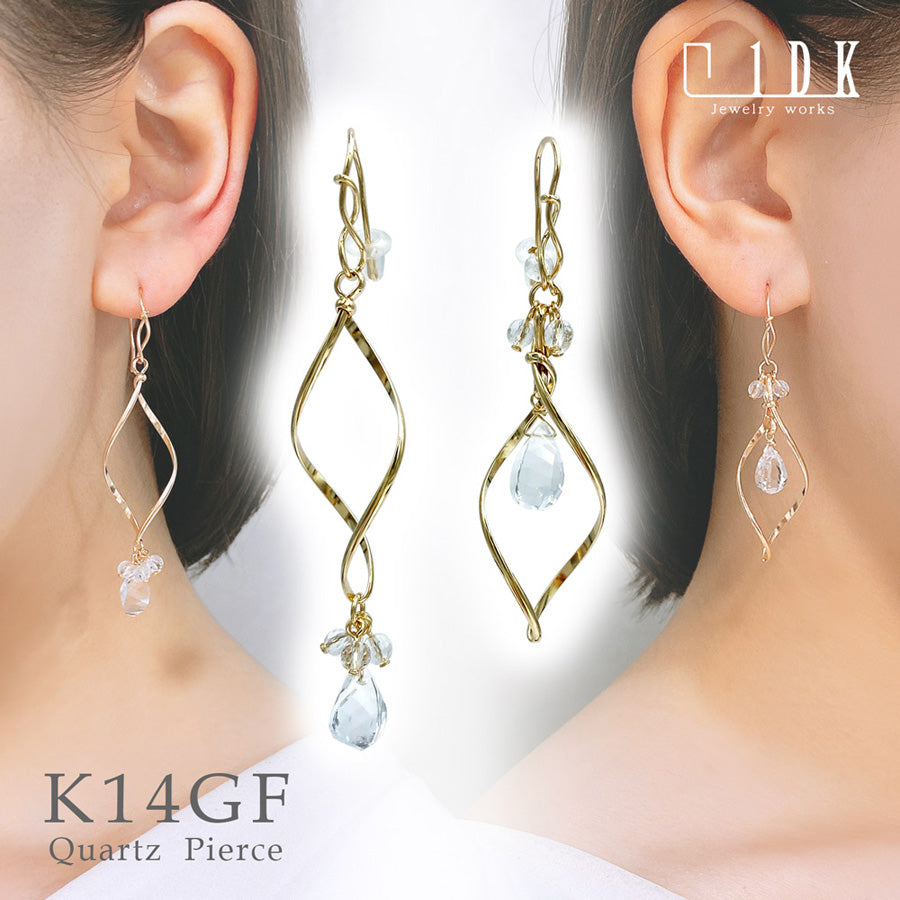 K14GF 煌めく光の躍動 ピアス|GFP1318