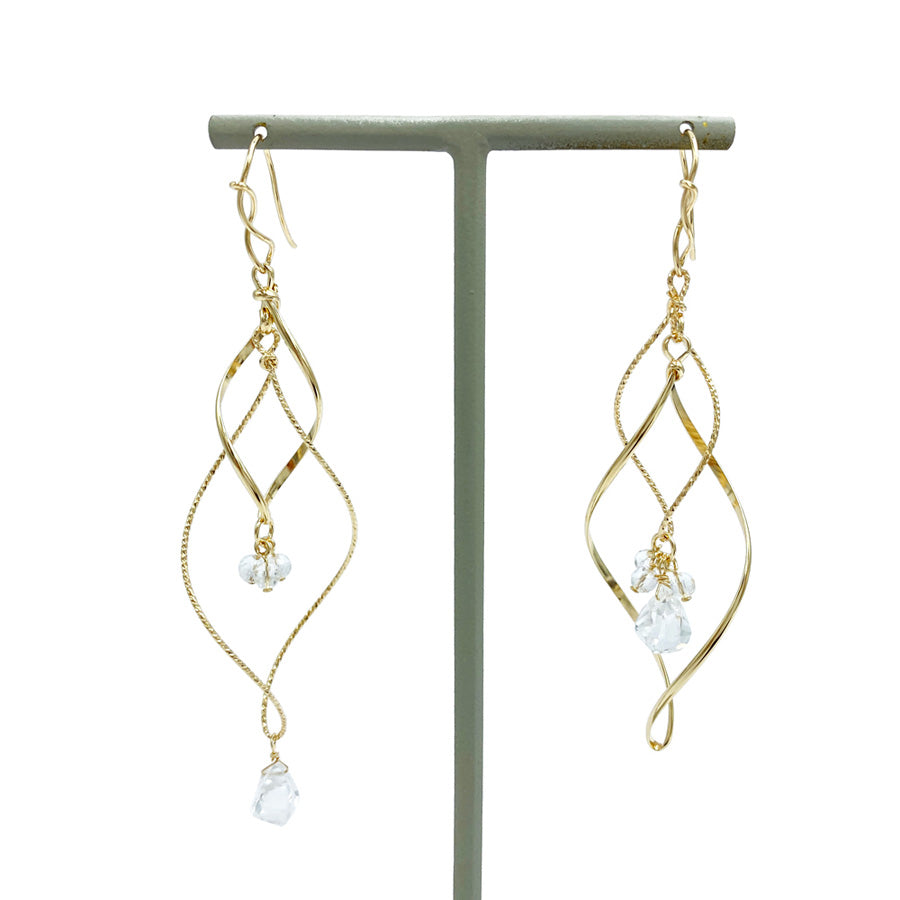 K14GF 溢れ煌めく光の躍動 ピアス|GFP1319