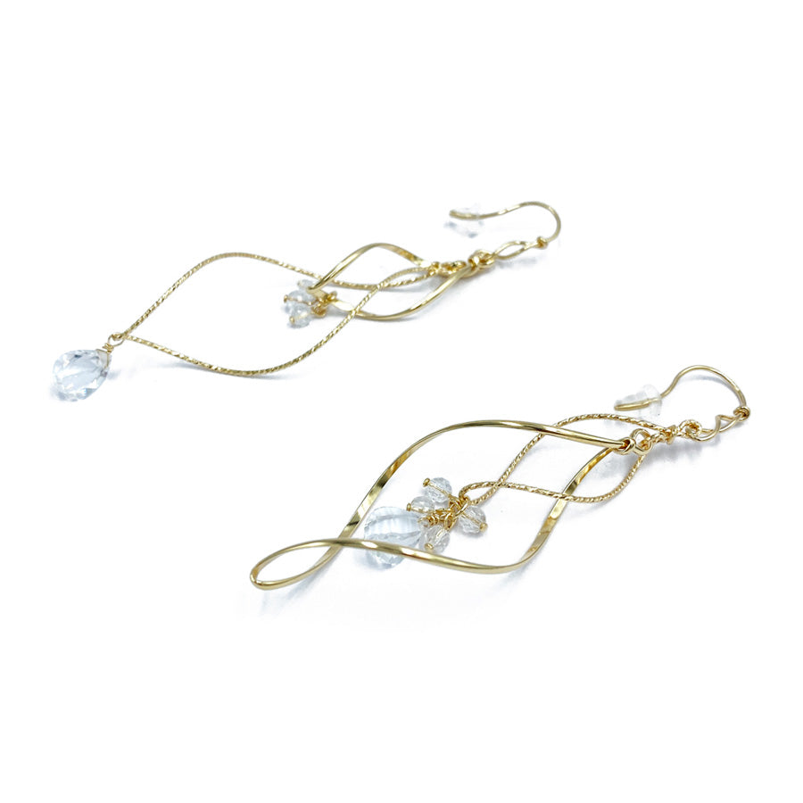 K14GF 溢れ煌めく光の躍動 ピアス|GFP1319