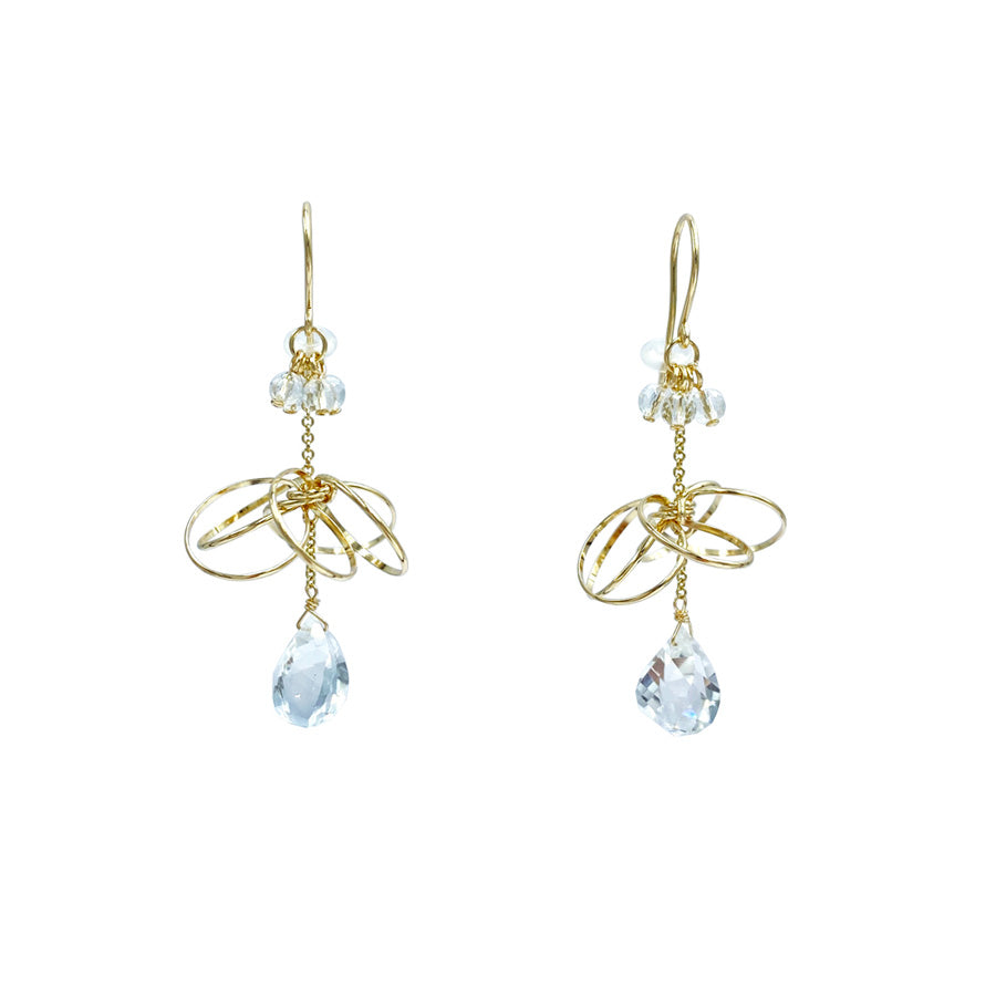 K14GF 煌めくシャンデリア ピアス|GFP1322