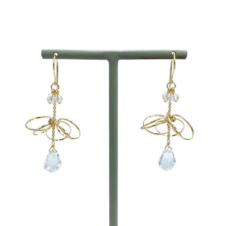 K14GF 煌めくシャンデリア ピアス|GFP1322