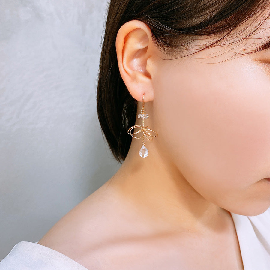 K14GF 煌めくシャンデリア ピアス|GFP1322