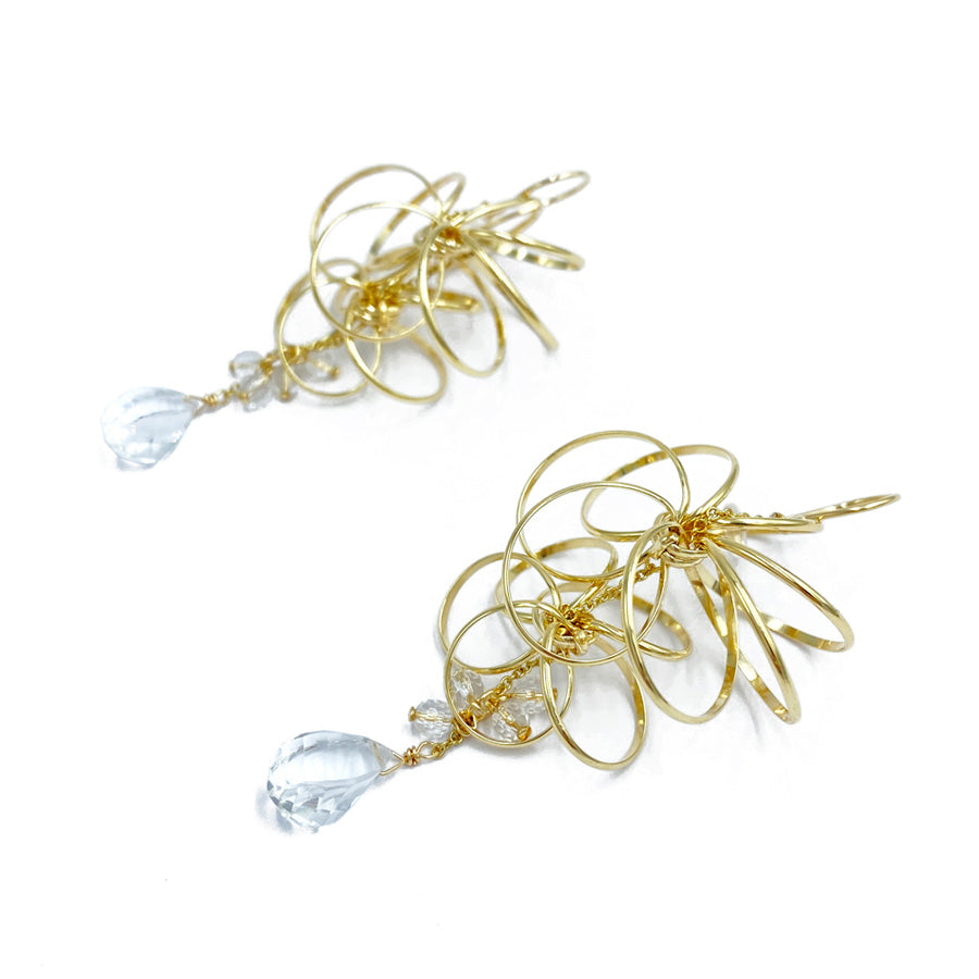 K14GF 煌めくシャンデリア ピアス|GFP1323