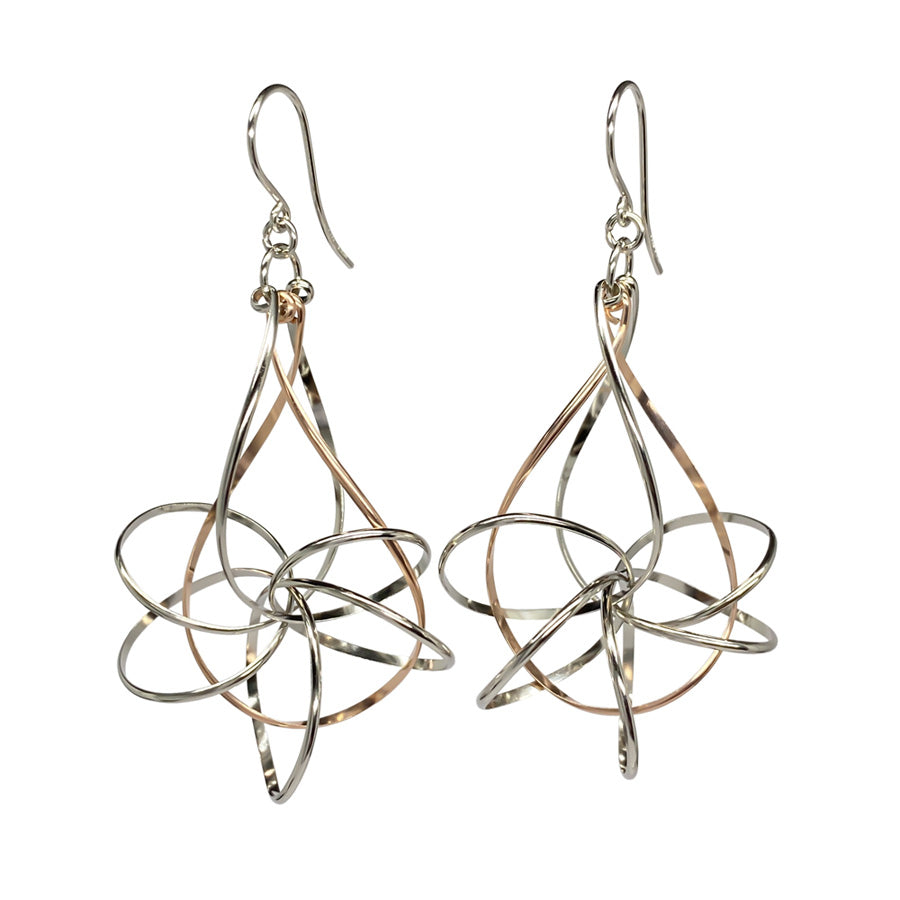 K14GF 美しき白銀世界 ピアス|GFP1332PW