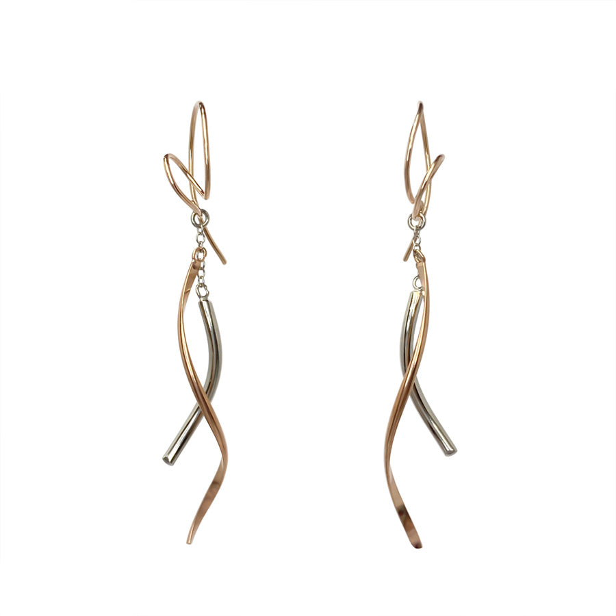 K14GF 舞い躍る軌跡 ピアス|GFP1335PW