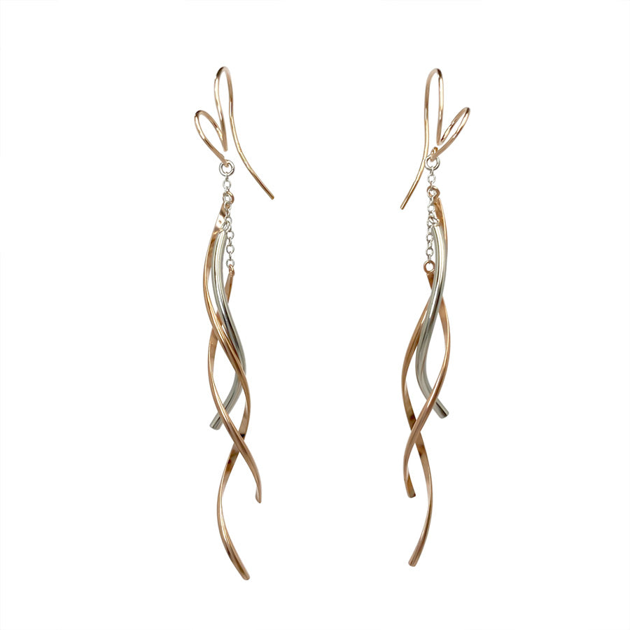 K14GF 舞い躍る軌跡 ピアス|GFP1336PW