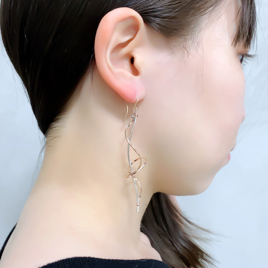 K14GF 優美なる所作 ピアス|GFP1340PW