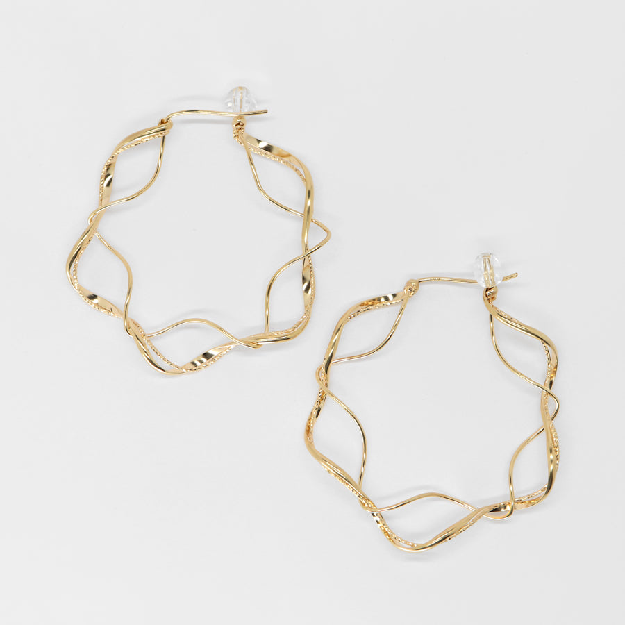 K14GF 光輪の描写 ピアス|GFP1346