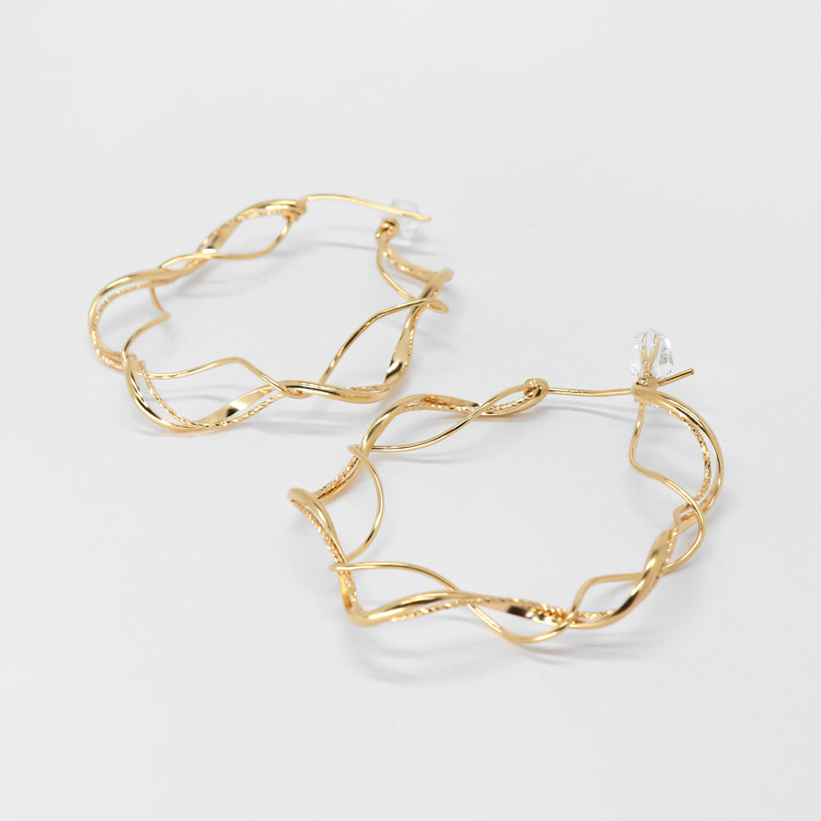 K14GF 光輪の描写 ピアス|GFP1346