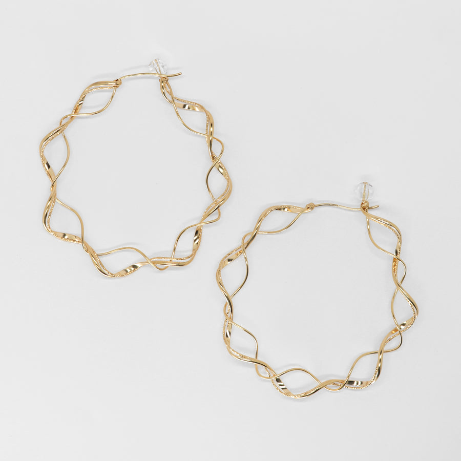 K14GF 光輪の描写 ピアス|GFP1347