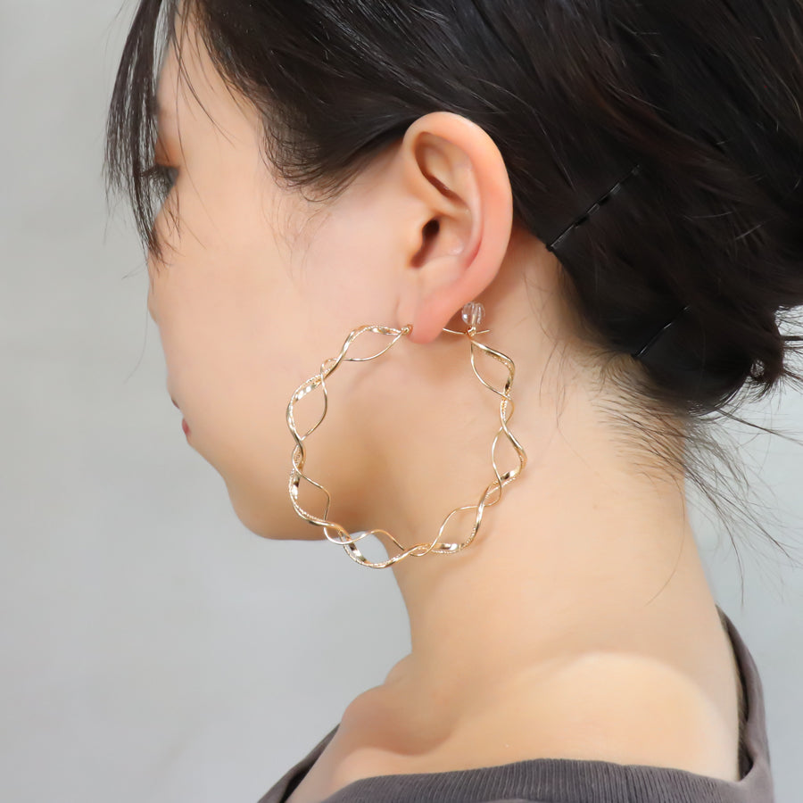 K14GF 光輪の描写 ピアス|GFP1347