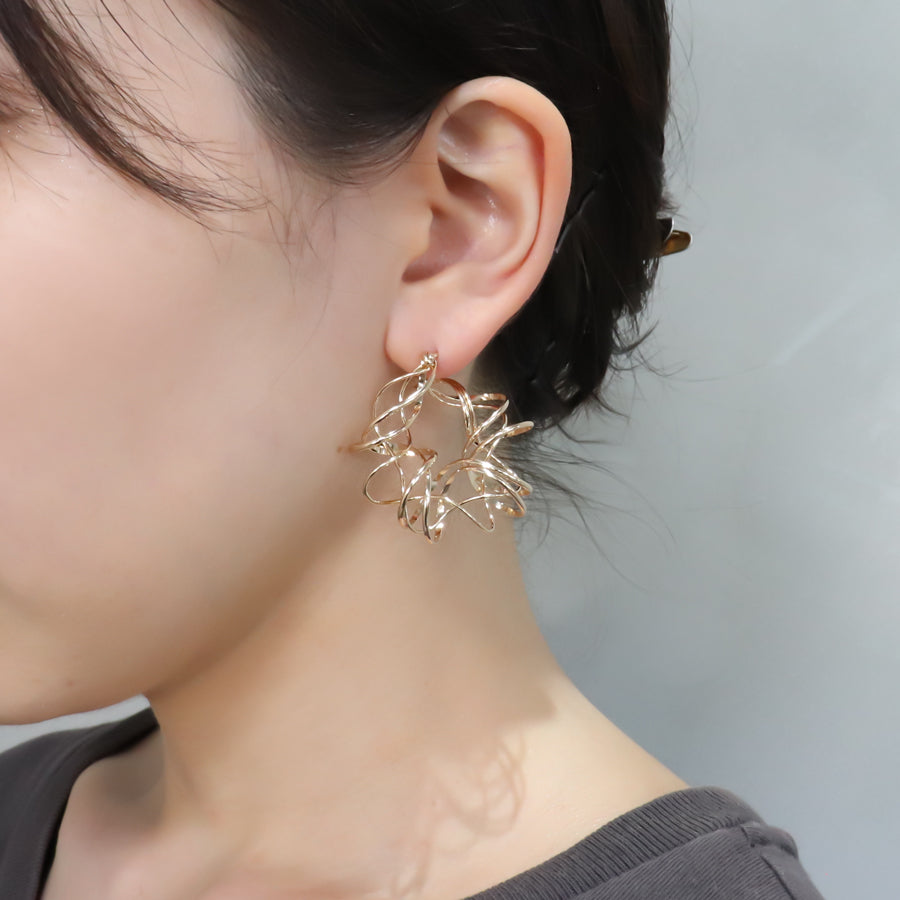 K14GF 光の環 ピアス|GFP1349