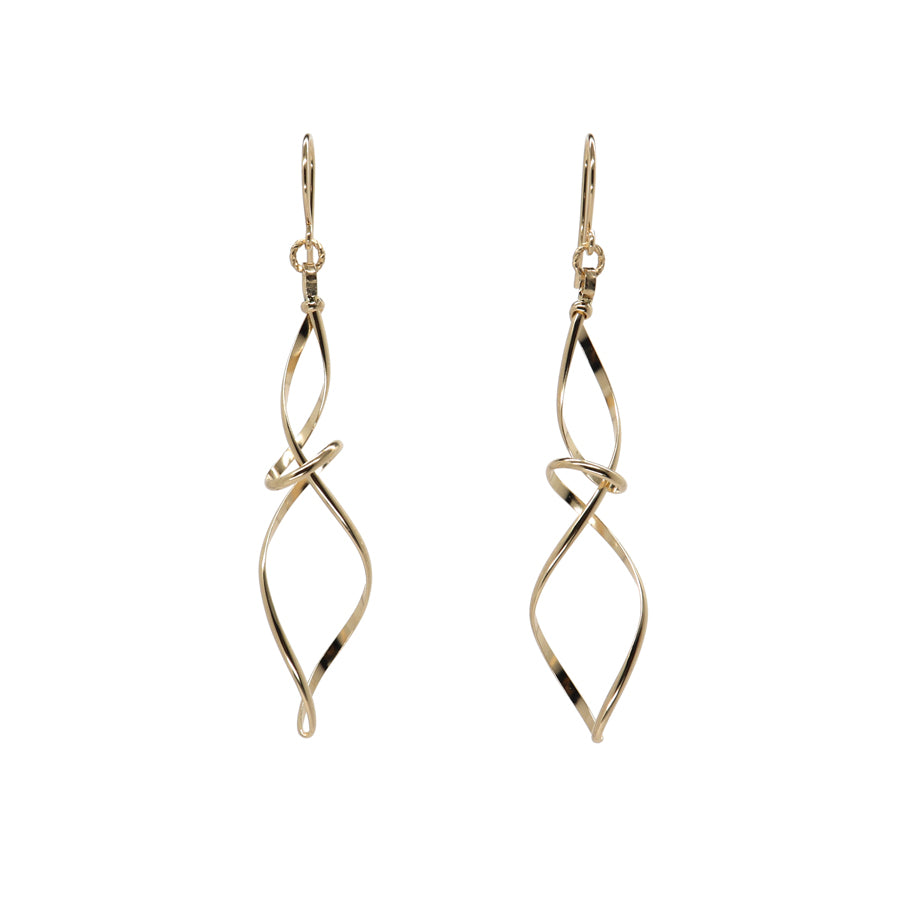 K14GF 豊潤な模様 ピアス|GFP1350