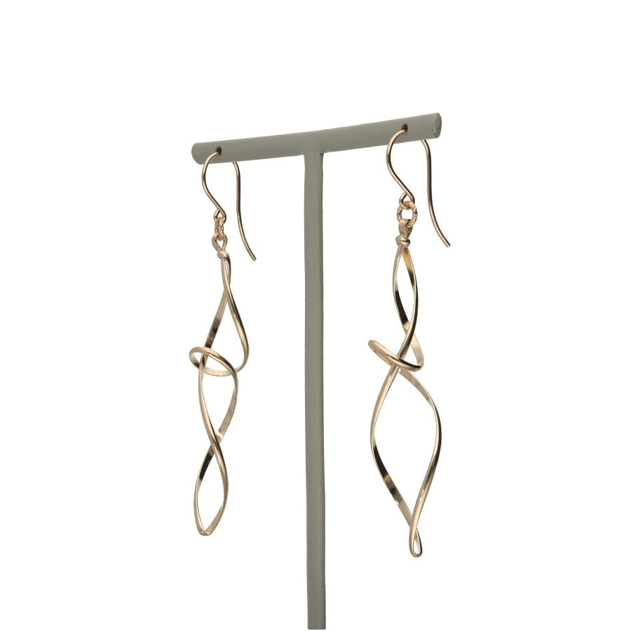 K14GF 豊潤な模様 ピアス|GFP1350