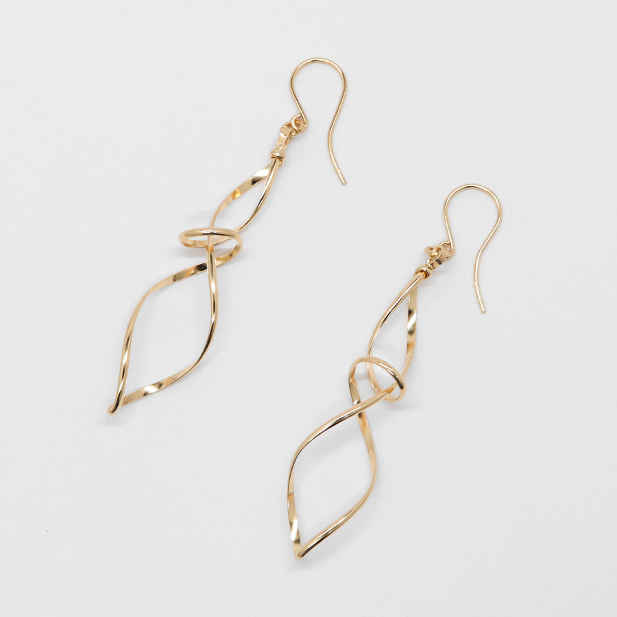 K14GF 豊潤な模様 ピアス|GFP1350