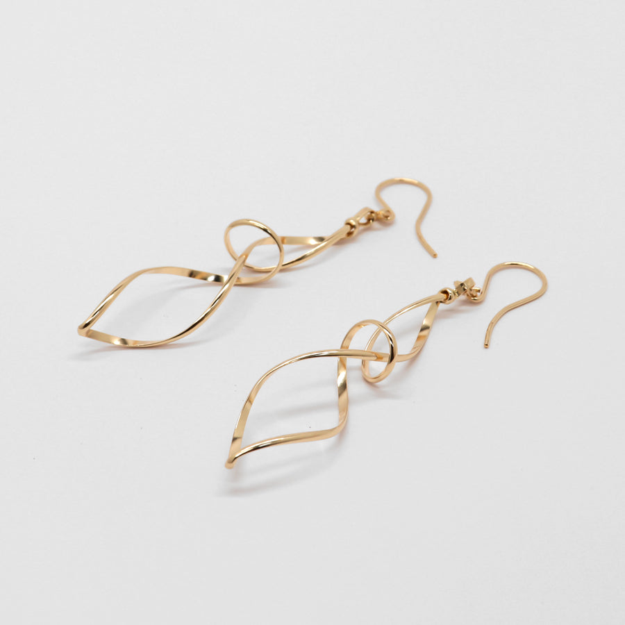 K14GF 豊潤な模様 ピアス|GFP1350