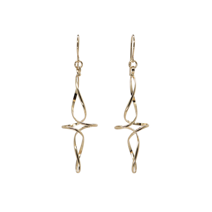 K14GF 技巧の模様 ピアス|GFP1351