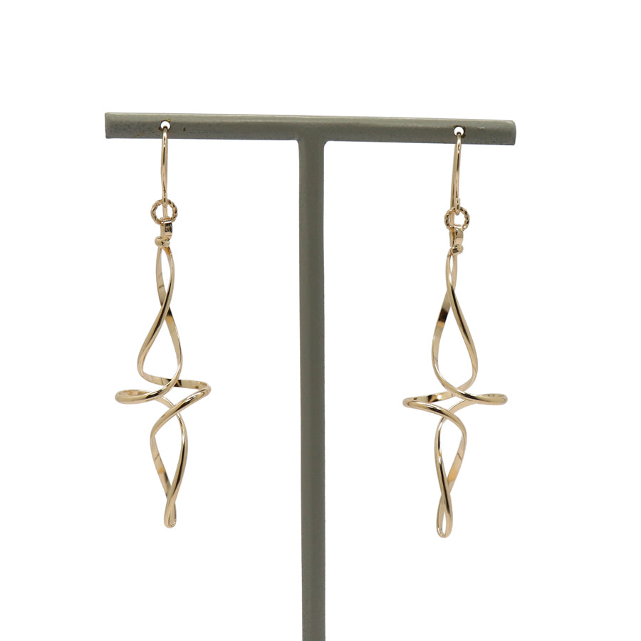 K14GF 技巧の模様 ピアス|GFP1351