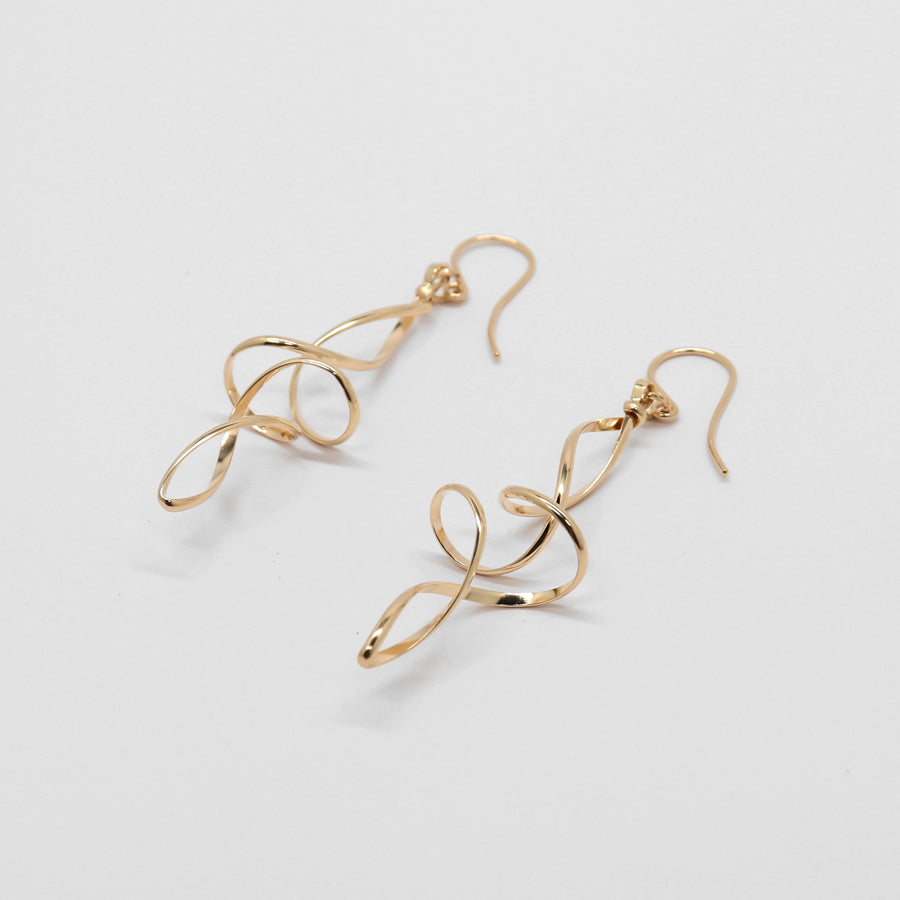 K14GF 技巧の模様 ピアス|GFP1351