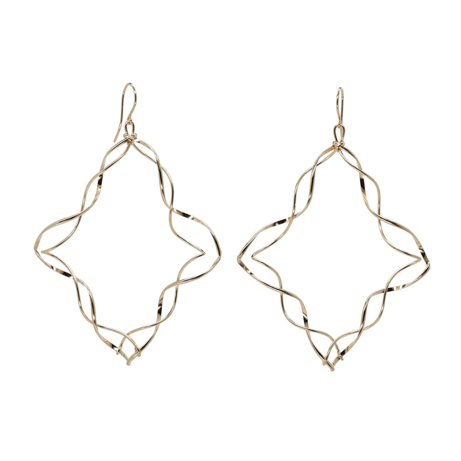 K14GF 肖像のフレーム ピアス|GFP1352