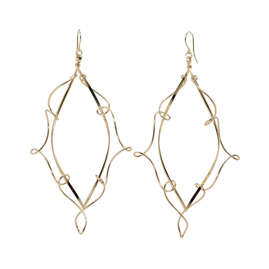 K14GF 夢の仰望 ピアス|GFP1353