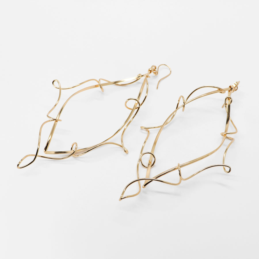 K14GF 夢の仰望 ピアス|GFP1353