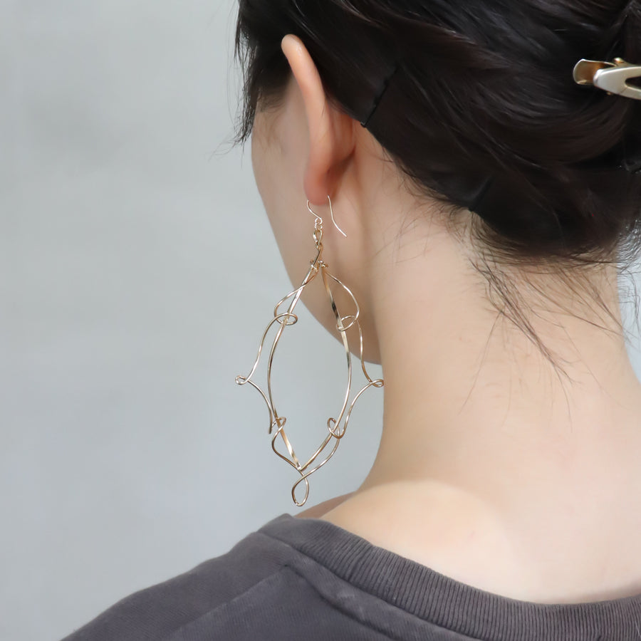 K14GF 夢の仰望 ピアス|GFP1353