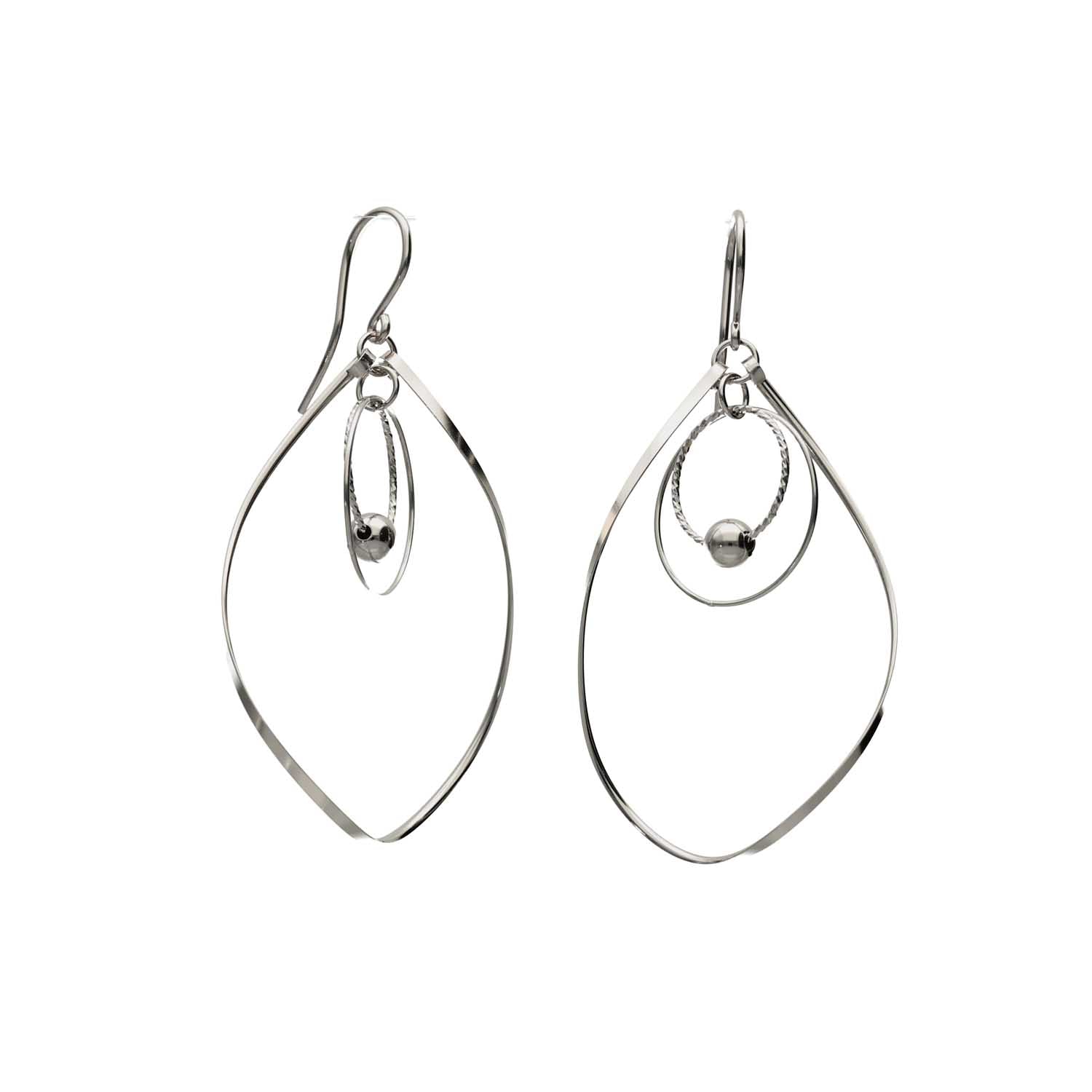 K14GF 歩みの煌めき ピアス|GFP1354WH