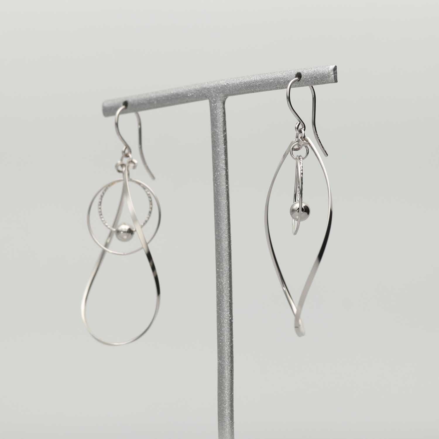 K14GF 歩みの煌めき ピアス|GFP1354WH