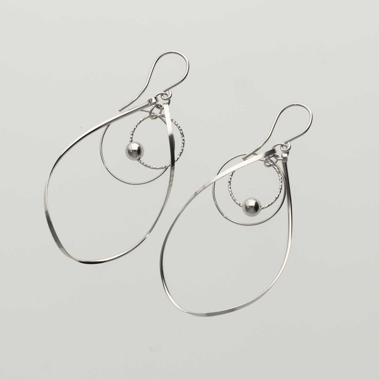 K14GF 歩みの煌めき ピアス|GFP1354WH