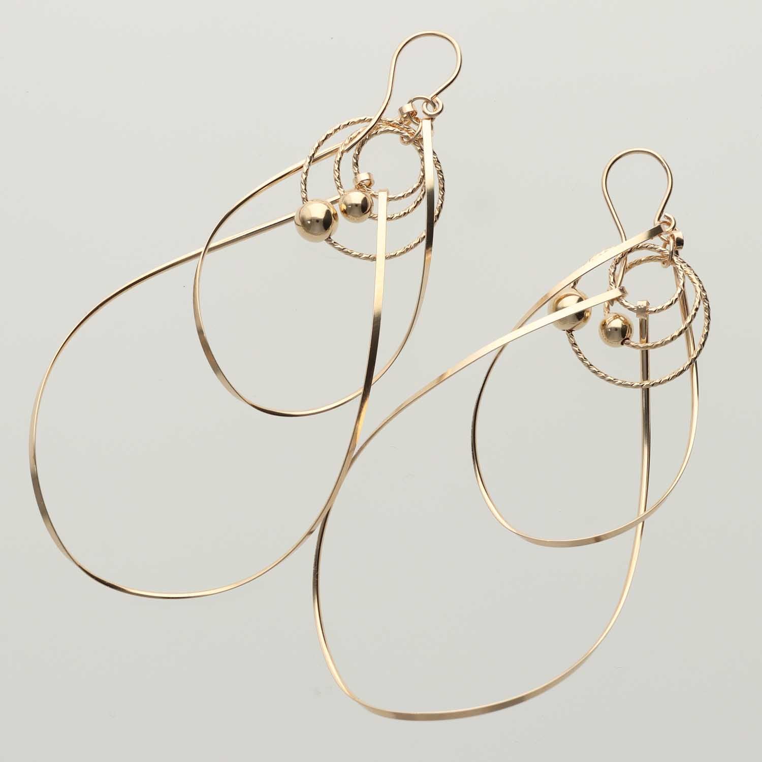 K14GF 歩みの煌めき ピアス|GFP1355GD