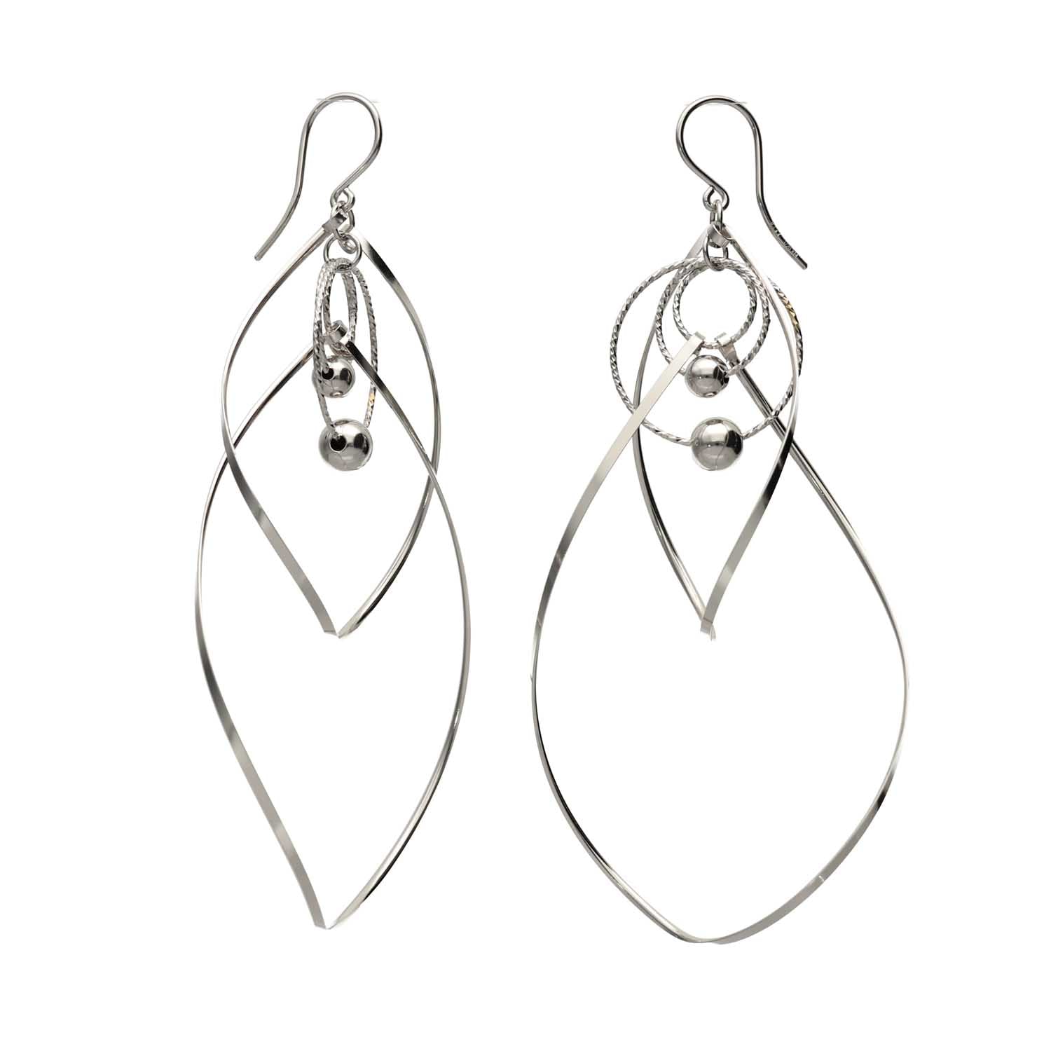 K14GF 歩みの煌めき ピアス|GFP1355WH