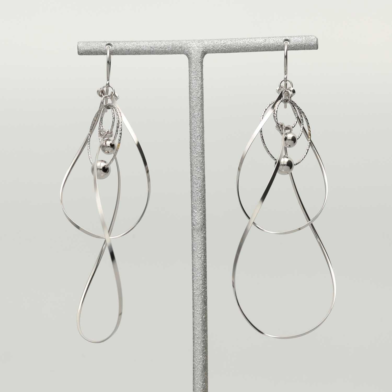 K14GF 歩みの煌めき ピアス|GFP1355WH