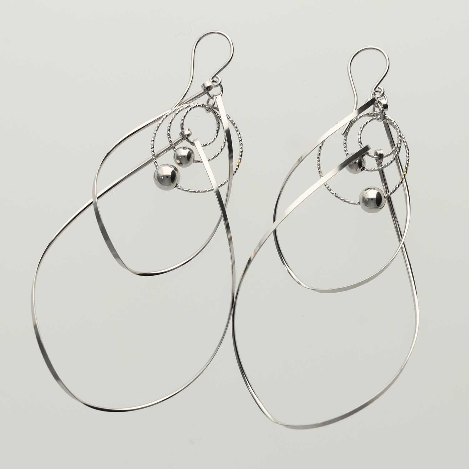 K14GF 歩みの煌めき ピアス|GFP1355WH